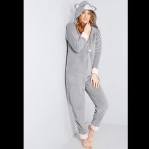 PJ COUTURE Cat Hooded Onesie
